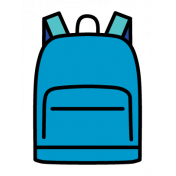 GL22 June School's Out Sticker Backpack