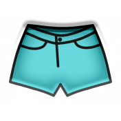 The Good Life: June 2022 Elements- Puffy sticker shorts