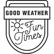 GL22 July Stamp Good Weather Template