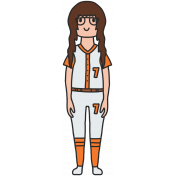 Draw It Kit #9- Baseball Kids- Kid 13D