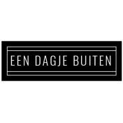 Dutch Black & White Labels Kit #2- Label 13 Een Dagje Buiten