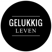 Dutch Black & White Labels Kit #2- Label 63 Gelukkig leven