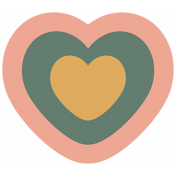 Good Life: August 2022 Stickers- Heart 6