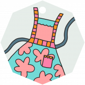 Good Life September 2022: Baking Tag- Apron