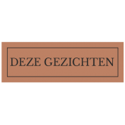 Good Life October 2022: Dutch Label- Deze Gezichten
