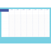 The Good Life: May & June 2023 Planner Spreads- Weekly sunday A4