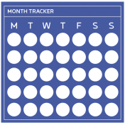 The Good Life: May & June 2023 Planner Widgets- Widget 18 Month tracker