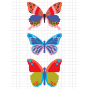 Good Life May & June 2023 Pocket Cards: Butterflies 3x4