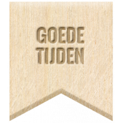 The Good Life: May & June 2023 Dutch Word Art- Textured label 7