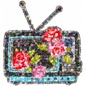 Good Life May & June 2023: Retro Shiny Sticker- TV