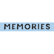 Let's Go Elements: Label- Memories