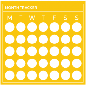 Good Life July Aug 23_Planner-Widget-Monthly Tracker
