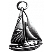 Water World Charm 3: Sailboat