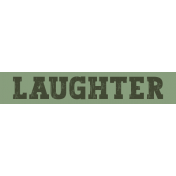 A Touch Of Delight Label laughter