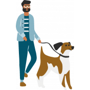 For The Love Of Dogs: Person 1 Template