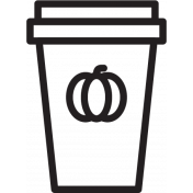 Fall Icon- Pumpkin Cup