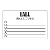 12 Days of Fall Card 6 BW 4x6