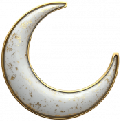 FN 10 Enamel Pin Moon