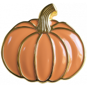 FN 10 Enamel Pin Pumpkin 2