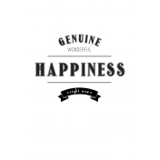 Here & Now Genuine Happiness 3x4 Pocket Card