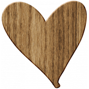 Wood 12- Thick Heart Here & Now Wood Kit