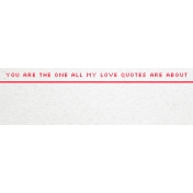 Video Game Valentine Tag- All My Love Quotes