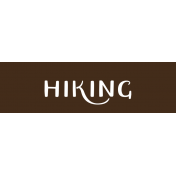 Oregonian Label- Hiking