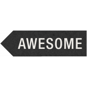 Kraft Travel Label Awesome 1