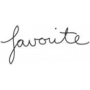 Handwritten Favorite