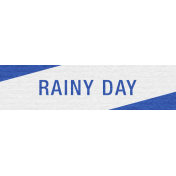 Rainy Day Label 014