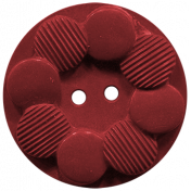 Oregonian Button- Red