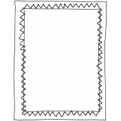 Doodle Frame 04 3x4