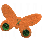 Felt Butterfly 1