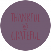 Thankful Harvest Word Circle Thankful Grateful