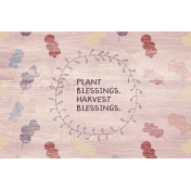 Thankful Harvest Journal Card 07 4x6