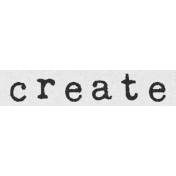 Create Something Label Create