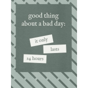 Bad Day- Journal Cards- Good Thing 3x4