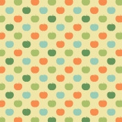 Picnic Day Paper- Apples Multicolor