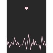 Baby On Board- Journal Cards 3x4- Heartbeat