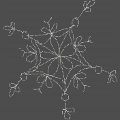 Winter Fun- Hand Drawn Snowflakes- Snowflake 8