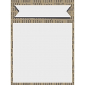 In The Pocket- Writeable Journal Cards- Today Tan