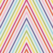 Raindrops & Rainbows- Minikit- Multi Stripes Paper