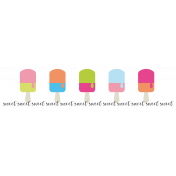 In The Pocket- Elements- Word Art- Strip- Ice Cream