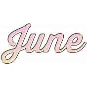 New Day- Enamel Months- June- Pink