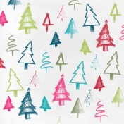 Good Life December- Minikit- Paper- Trees- Color