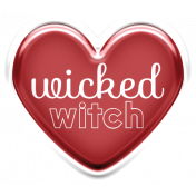 Gothical- Elements- Wicked Witch Heart