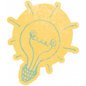 Work Day- Elements Kit- Zentangle Lightbulb