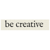 New Years Resolutions- Be Creative