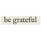 New Years Resolutions- Be Grateful