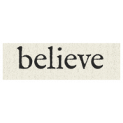 New Years Resolutions- Believe